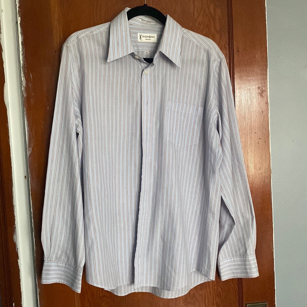 Yves Saint Laurent Button Up Dress Shirt